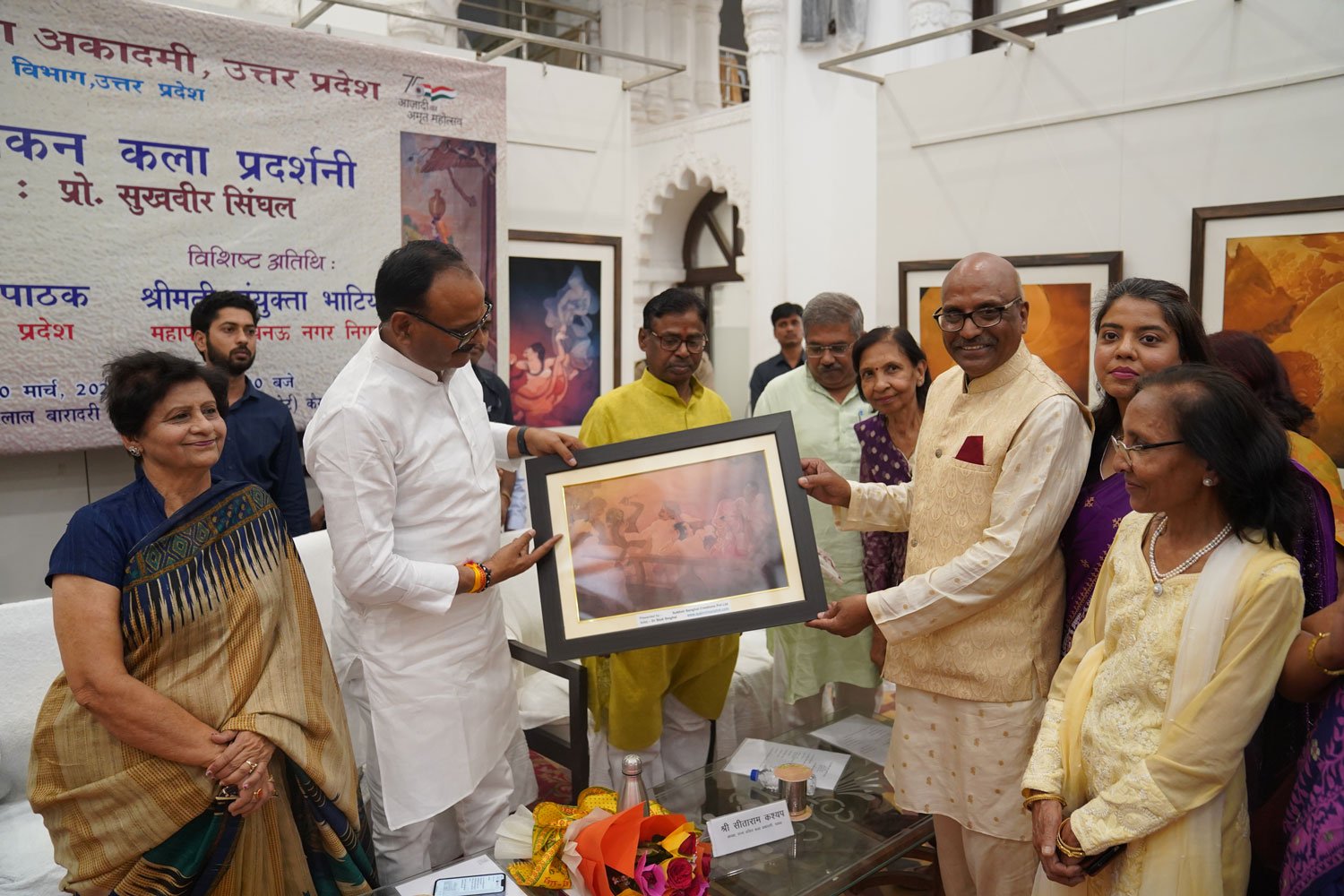 art exhibitions organized as a tribute to the wash painting legend prof. sukhvir sanghal