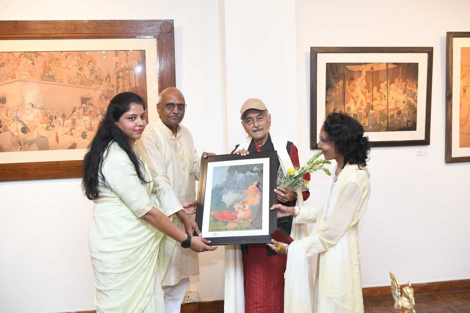 sukhvir sanghals solo art exhibition