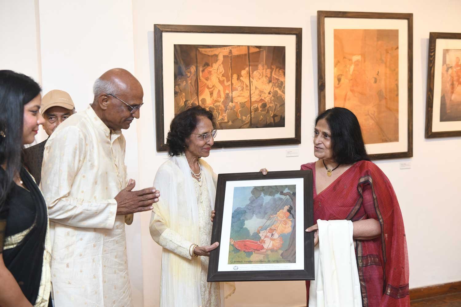 sukhvir sanghals solo art exhibition