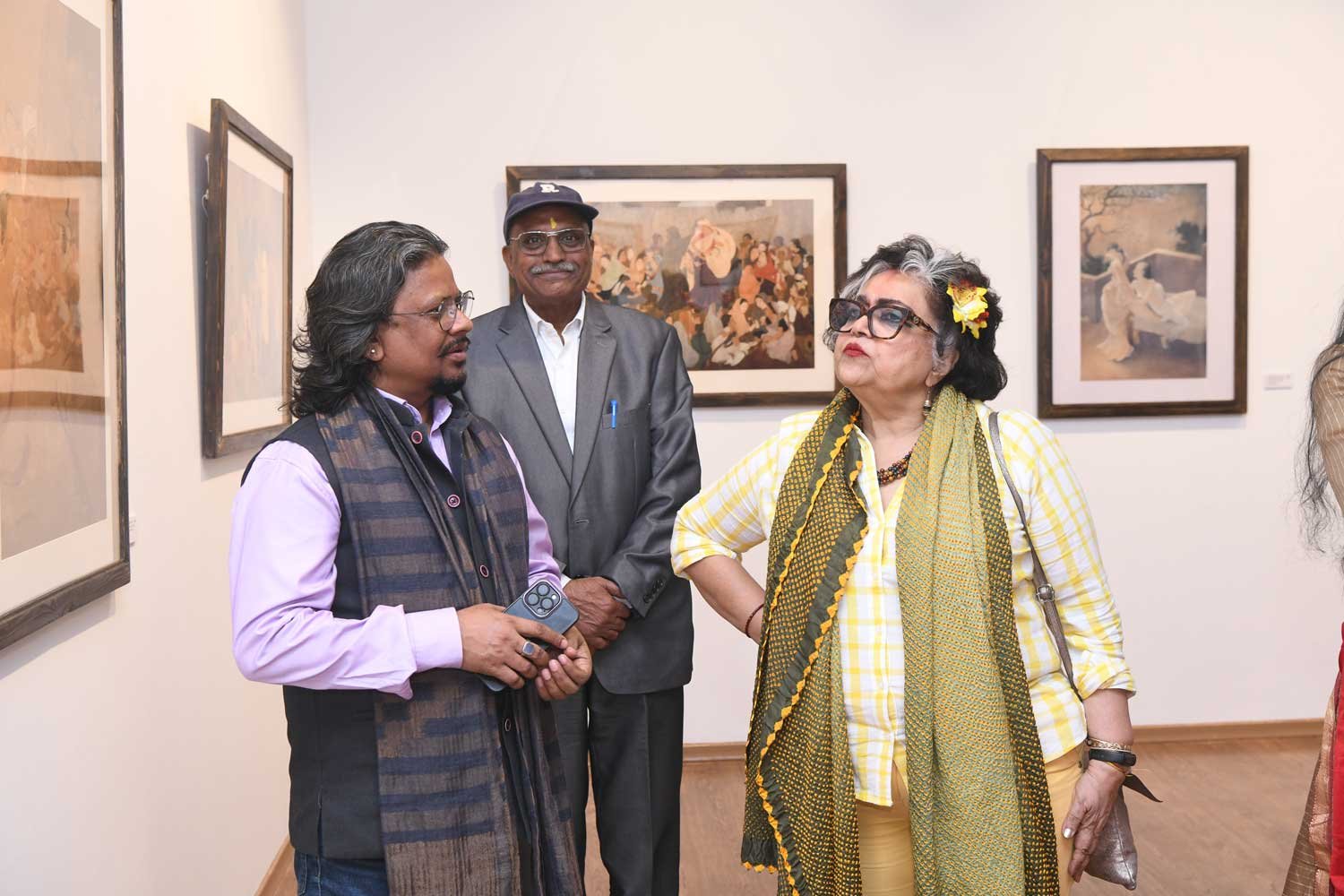 Prof. Sukhvir Sanghal's art exhibition museum on the wheels