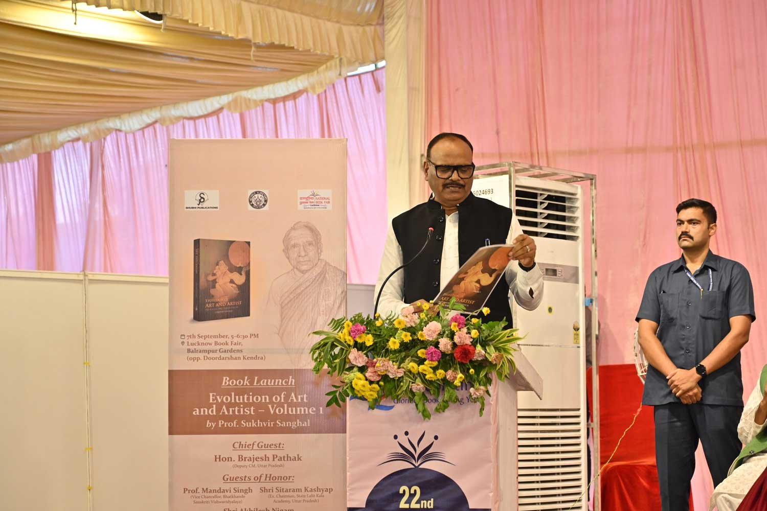 Launch of art book Evolution of art and artist by Sukhvir Sanghal