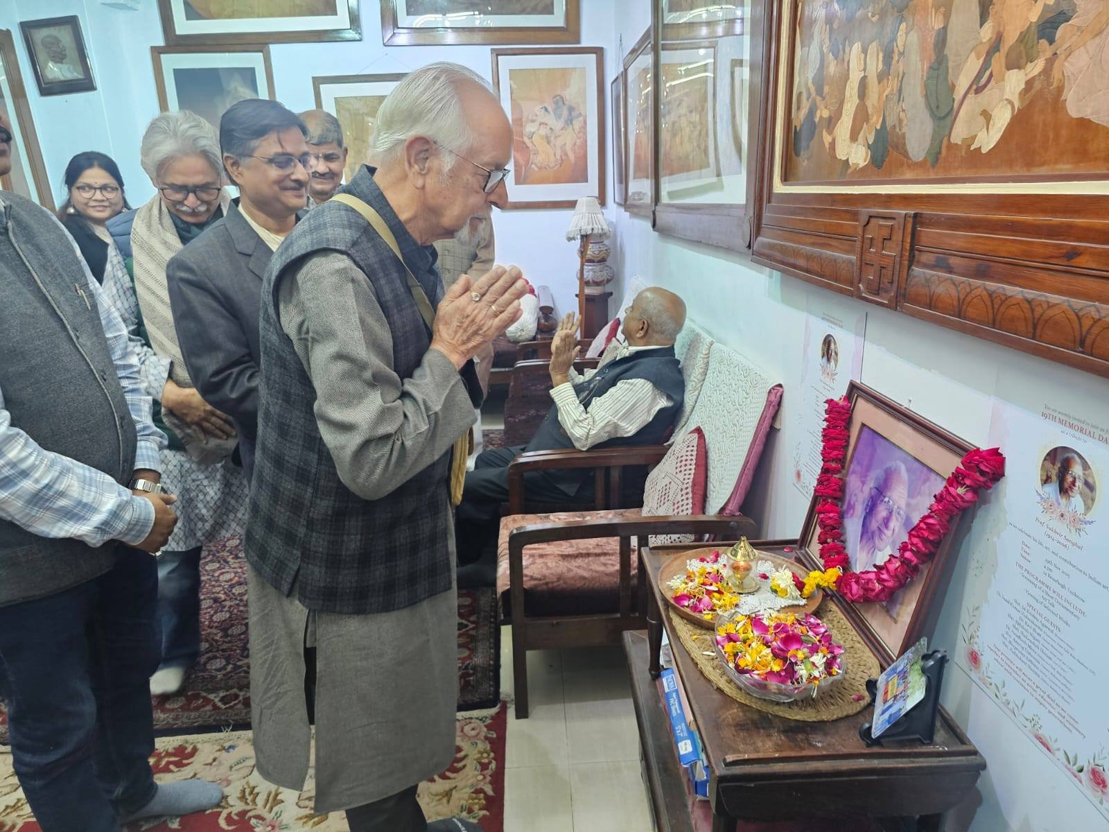 Prof. Sukhvir Sanghal's official website launch