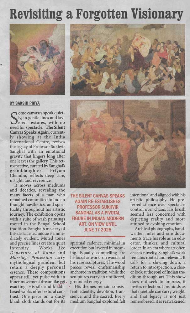 Prof. Sukhvir Sanghals in Media
