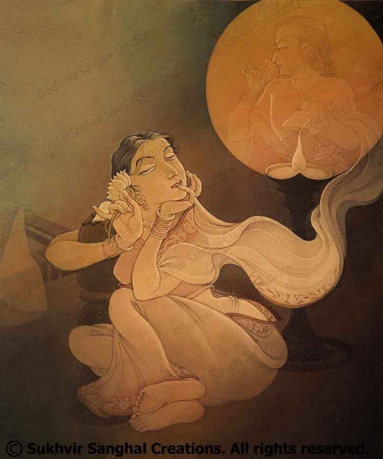 Dream of a betrothed virgin by Sukhvir Sanghal